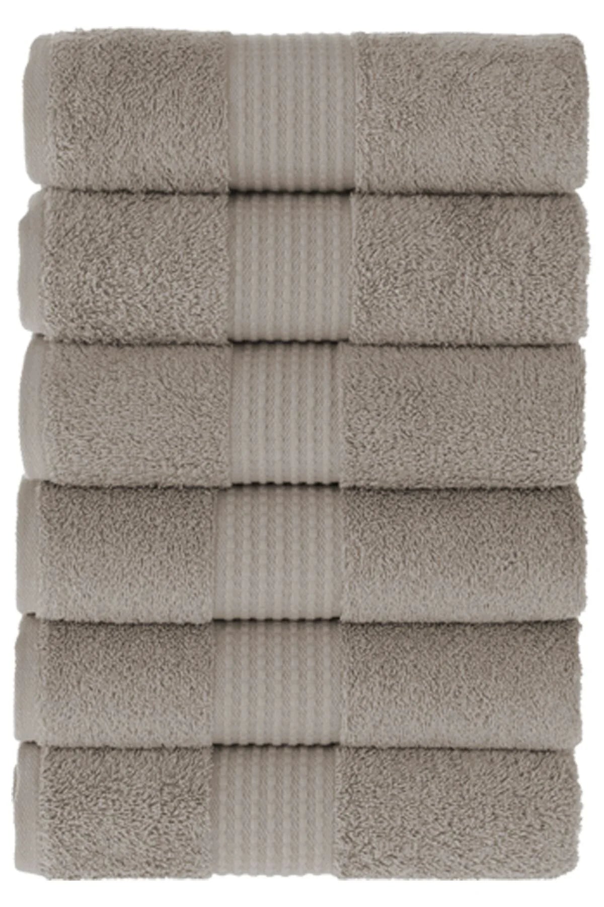 MAURA HOME Luxury Hand Towel Set 100% Cotton Hotel & Spa Quality 6 Large Hand Towels 50 x 100 cm Quick Drying Terry Towels. Soft, Plush and Highly Absorbent Turquoise