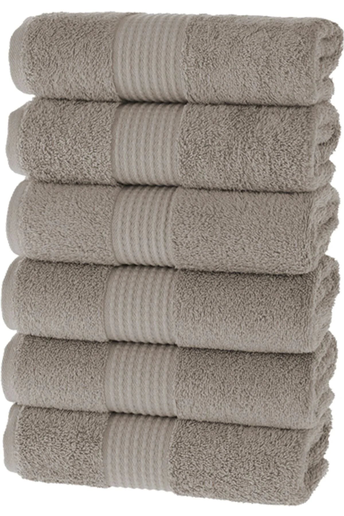 MAURA HOME Luxury Hand Towel Set 100% Cotton Hotel & Spa Quality 6 Large Hand Towels 50 x 100 cm Quick Drying Terry Towels. Soft, Plush and Highly Absorbent Turquoise
